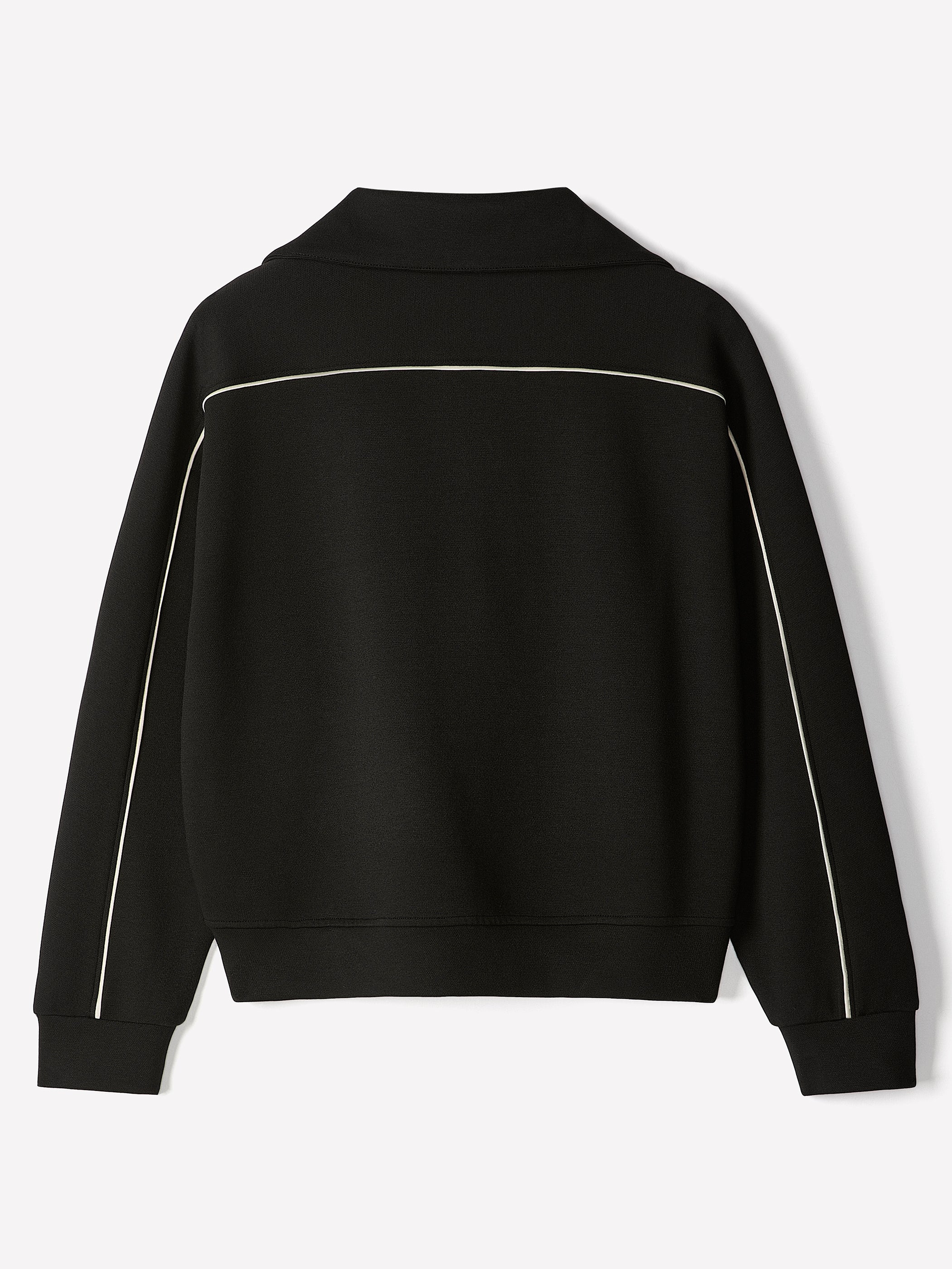 Women's Long-Sleeve Half-Zip Mock-Neck Top – RW&CO