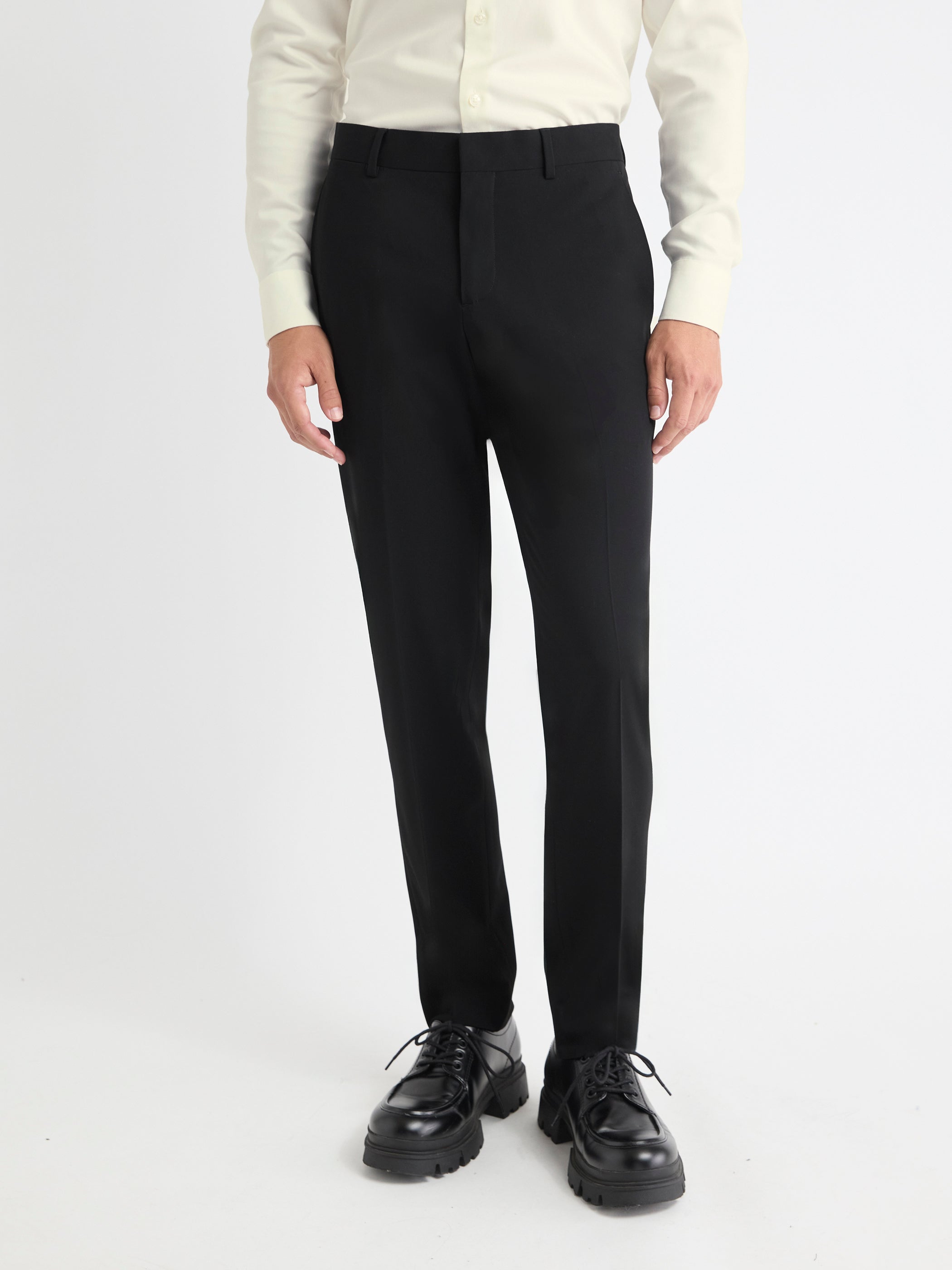 Pantalon Core noir coupe ajustée