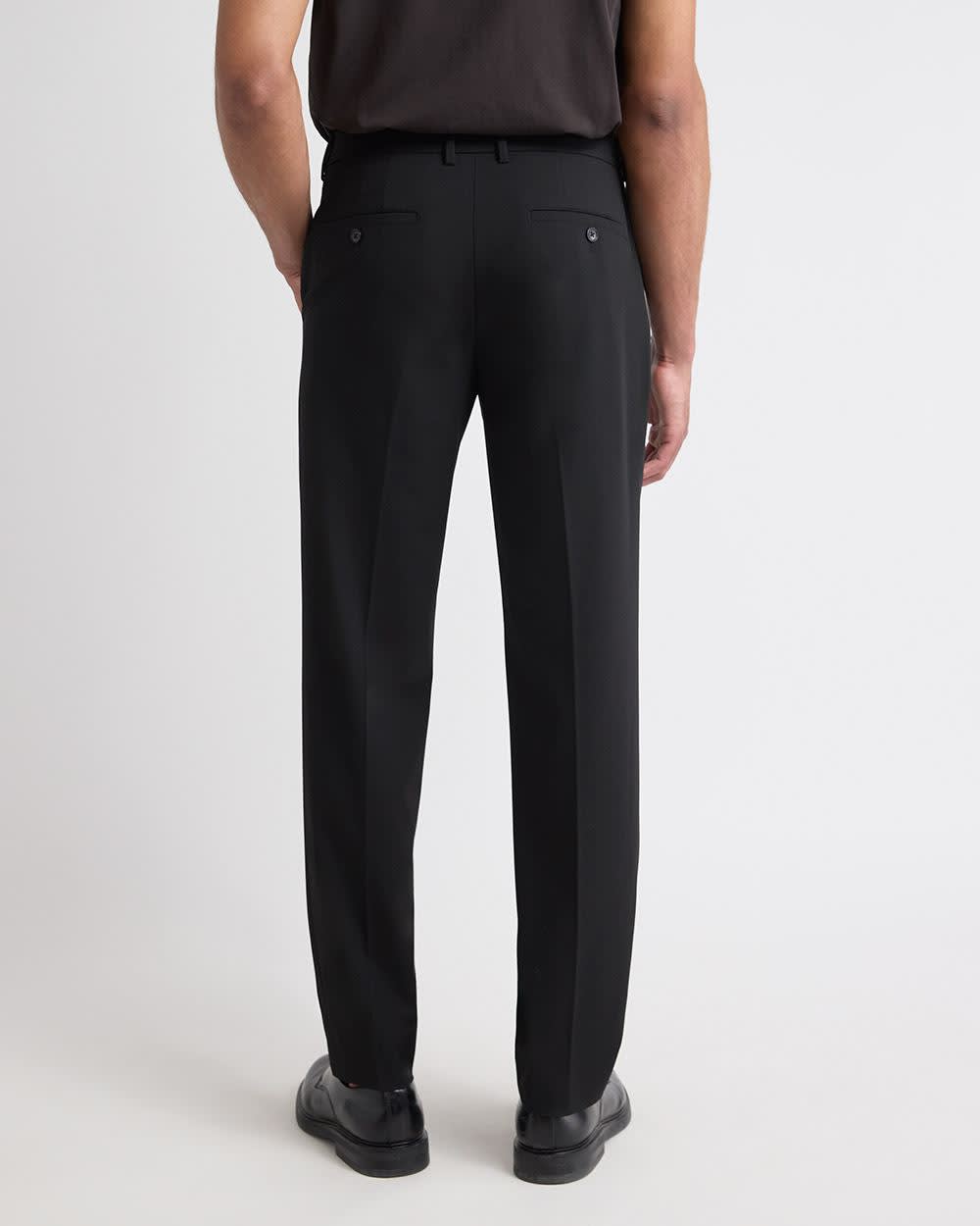 Black Tailored Fit Essential Pant