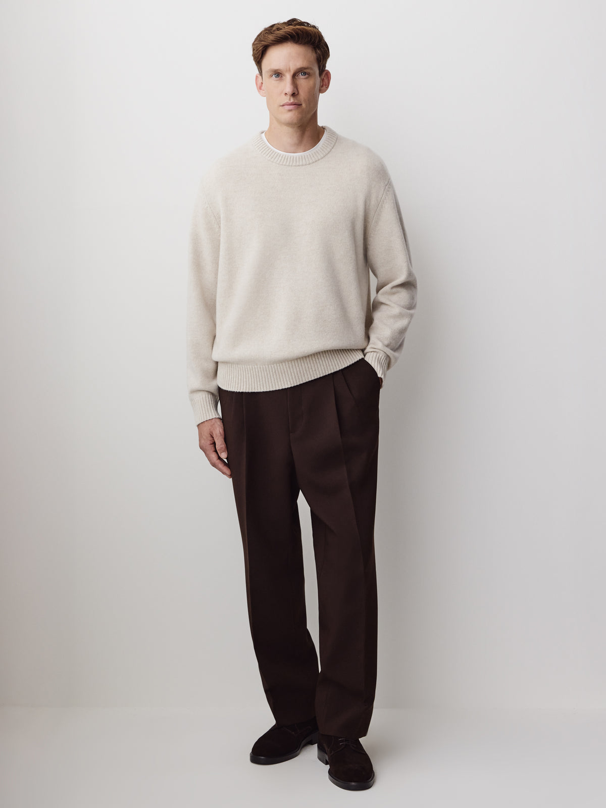 Lambswool Crew-Neck Sweater