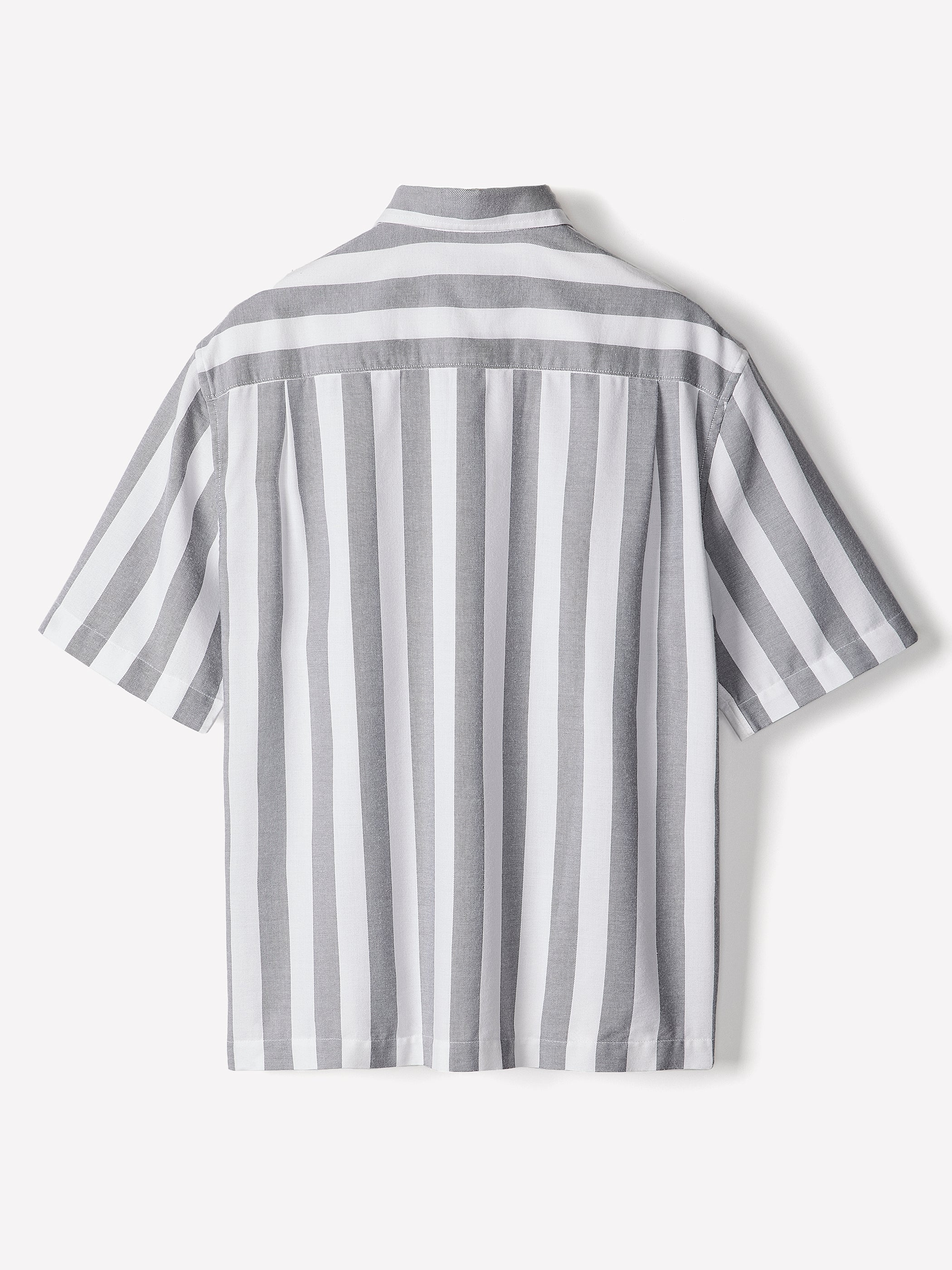 Men's Striped Short-Sleeve Shirt Tailored Fit – RW&CO