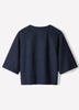 Long-Raglan-Sleeve Crew-Neck Top