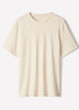 Solid Short-Sleeve Crew-Neck Tee