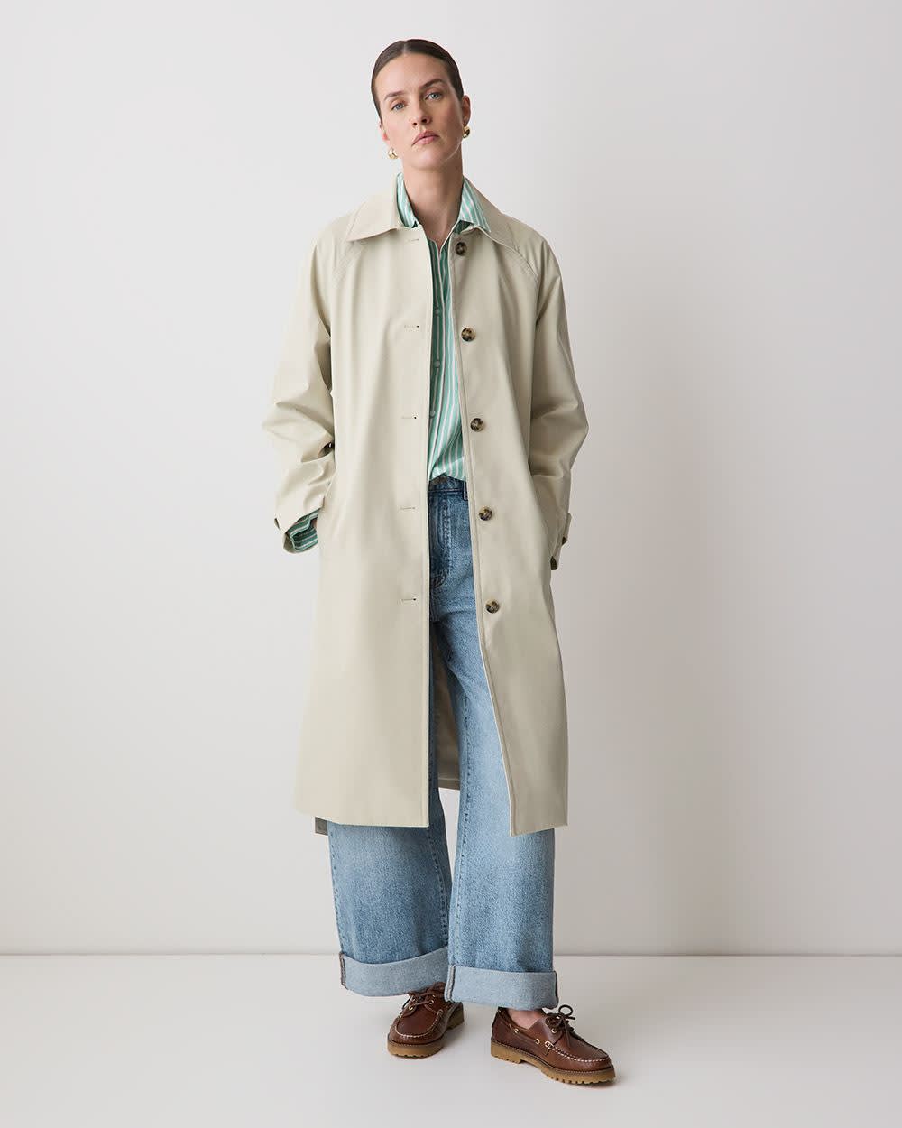 Slouchy Mid-Rise Jeans