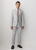 Essential Slim Fit Light Grey Suit Blazer