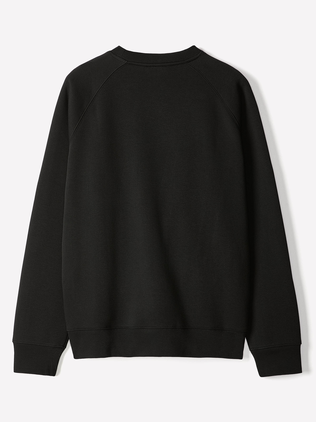 Long-Sleeve Crew-Neck Fleece Sweater