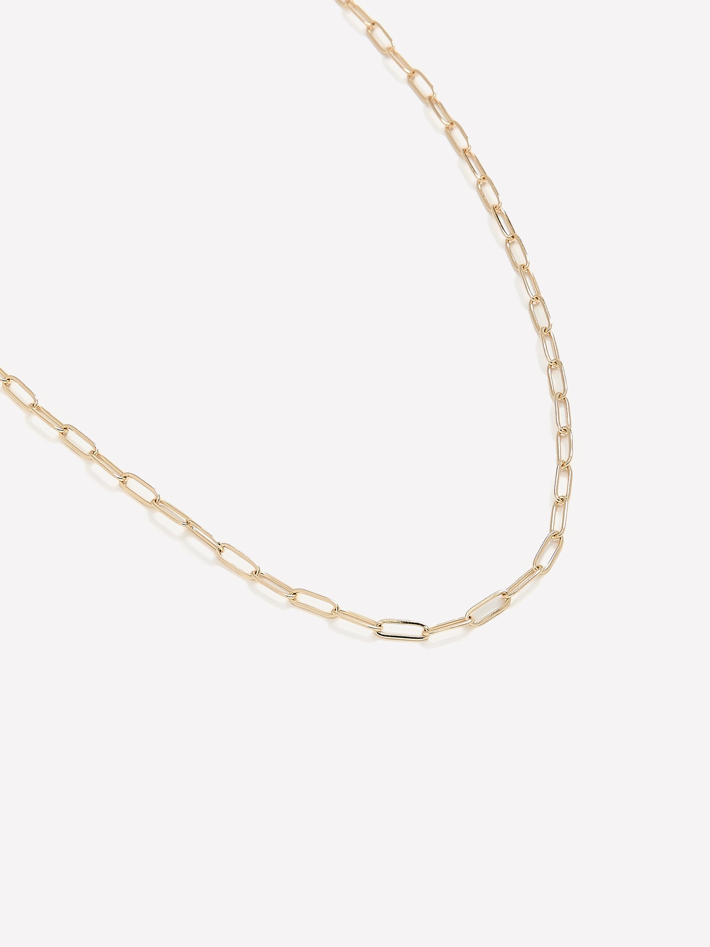 Collier à Chaîne Style Trombone