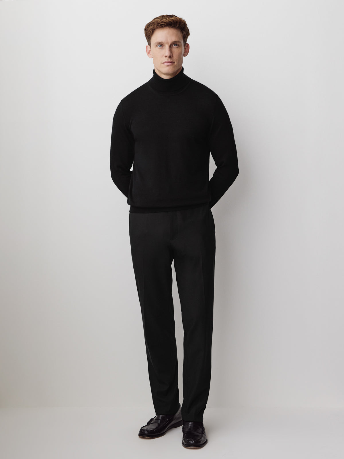 Merino-Wool Turtleneck Sweater