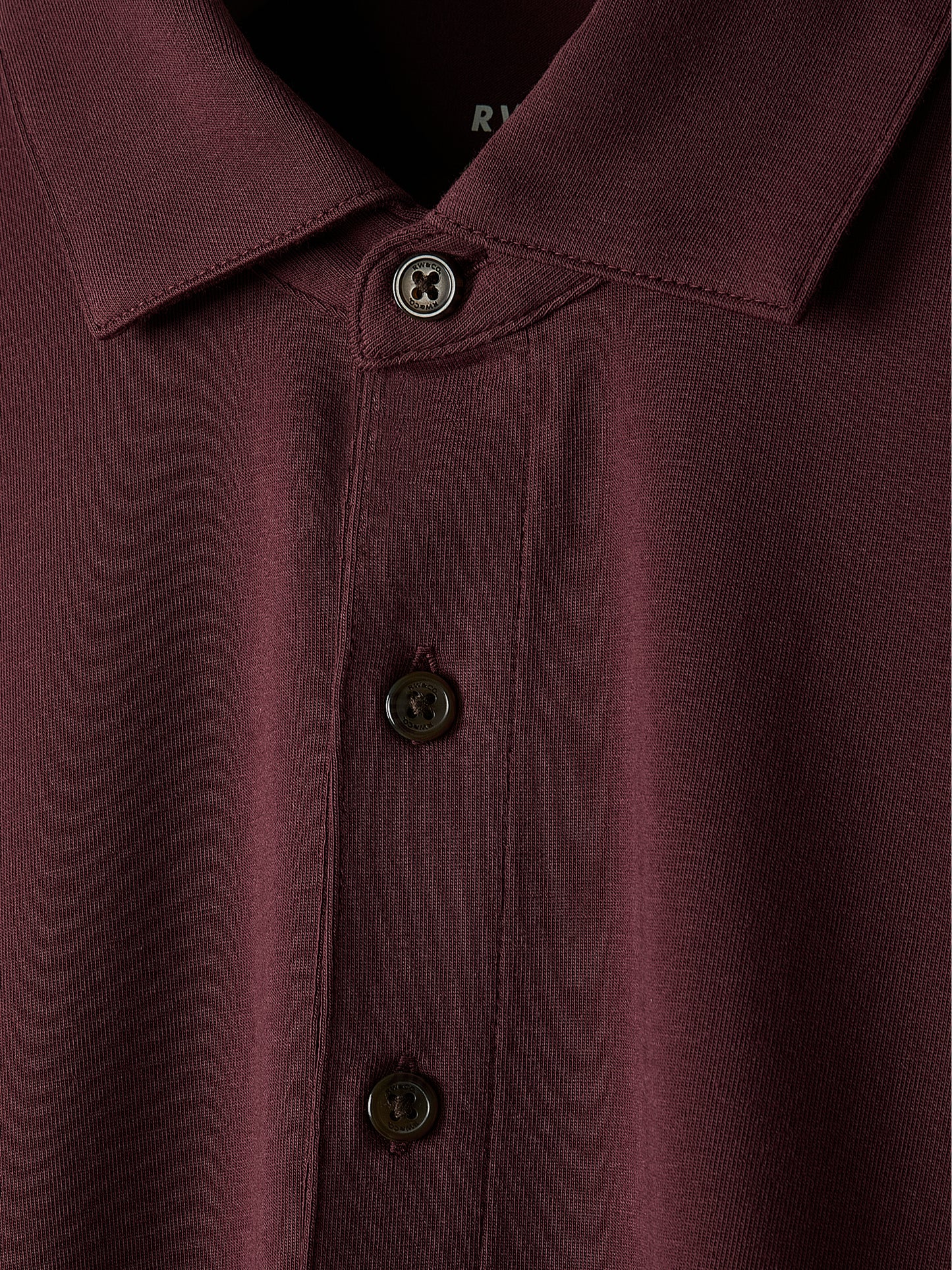 Men's Knit Tailored Collar Polo Shirt Supima Cotton