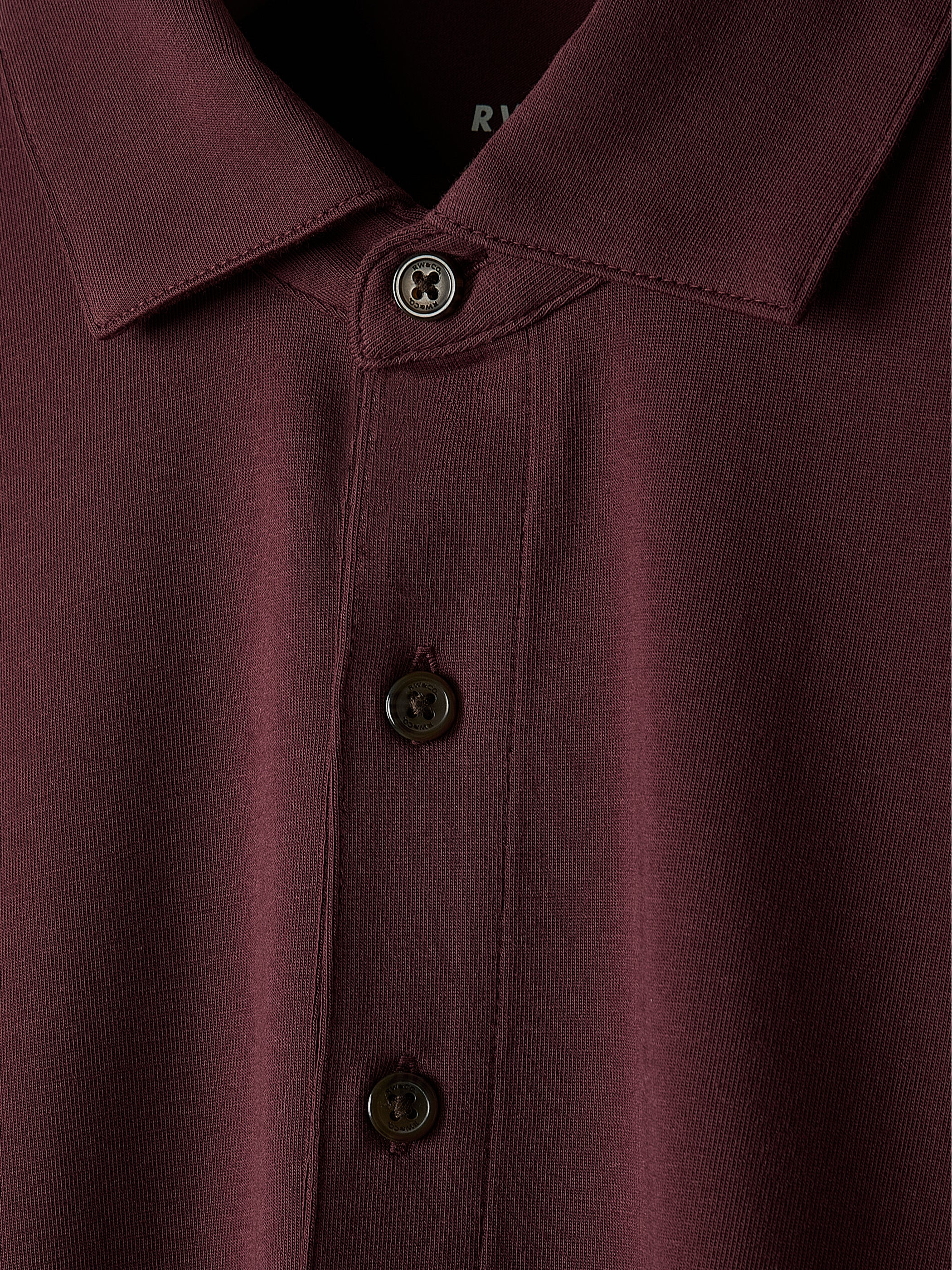 Men's Knit Tailored Collar Polo Shirt Supima Cotton