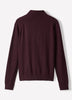 Long-Sleeve Polo Sweater