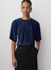 Knit Blouse High Twist Dolman Sleeve