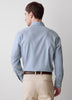 Slim Fit Solid Twill Dress Shirt