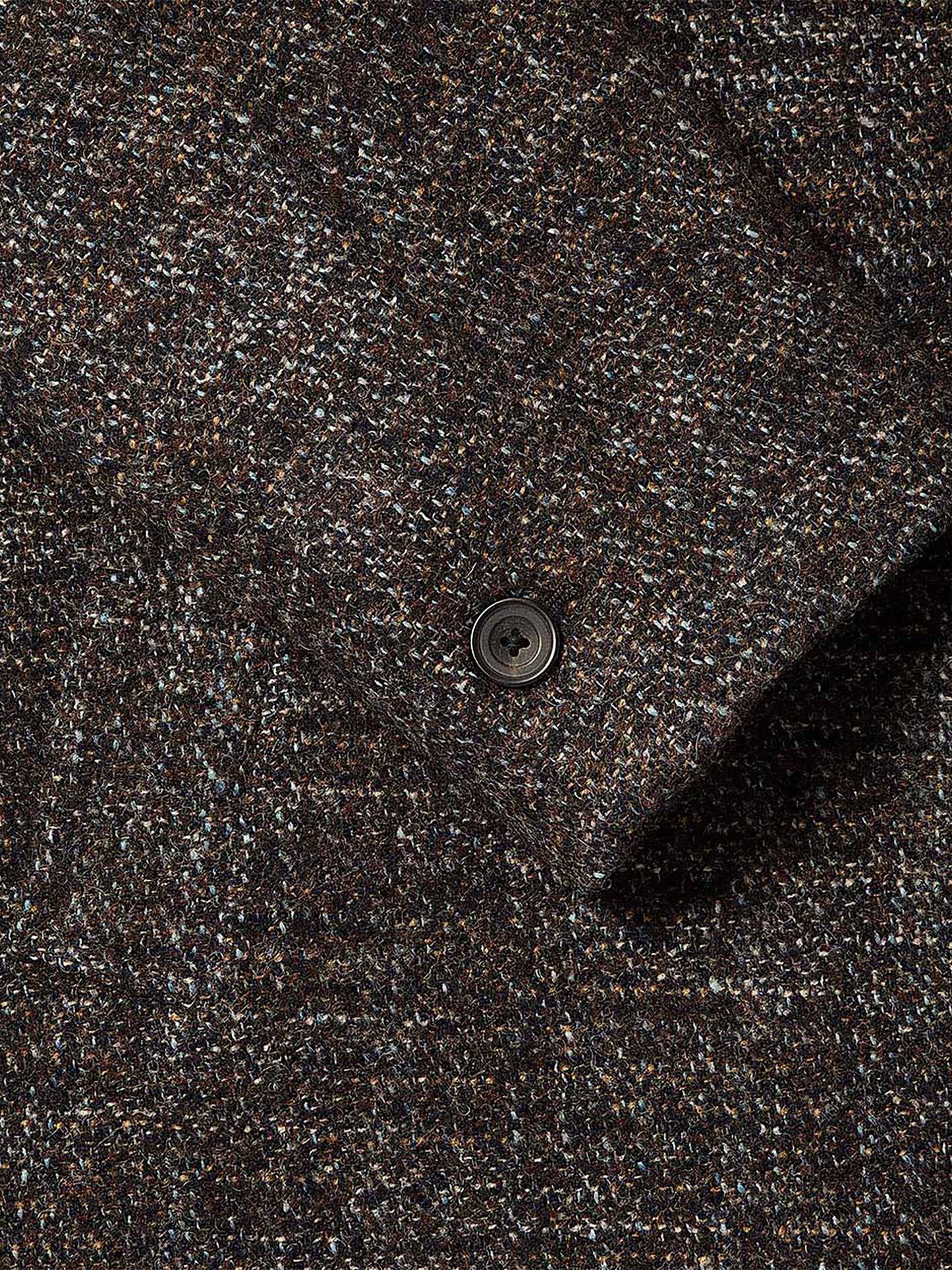 Classic Double-Breasted Bouclé Coat