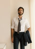 Slim-Fit White Dress Shirt