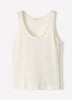Knit Tank Top Cotton Blend Women