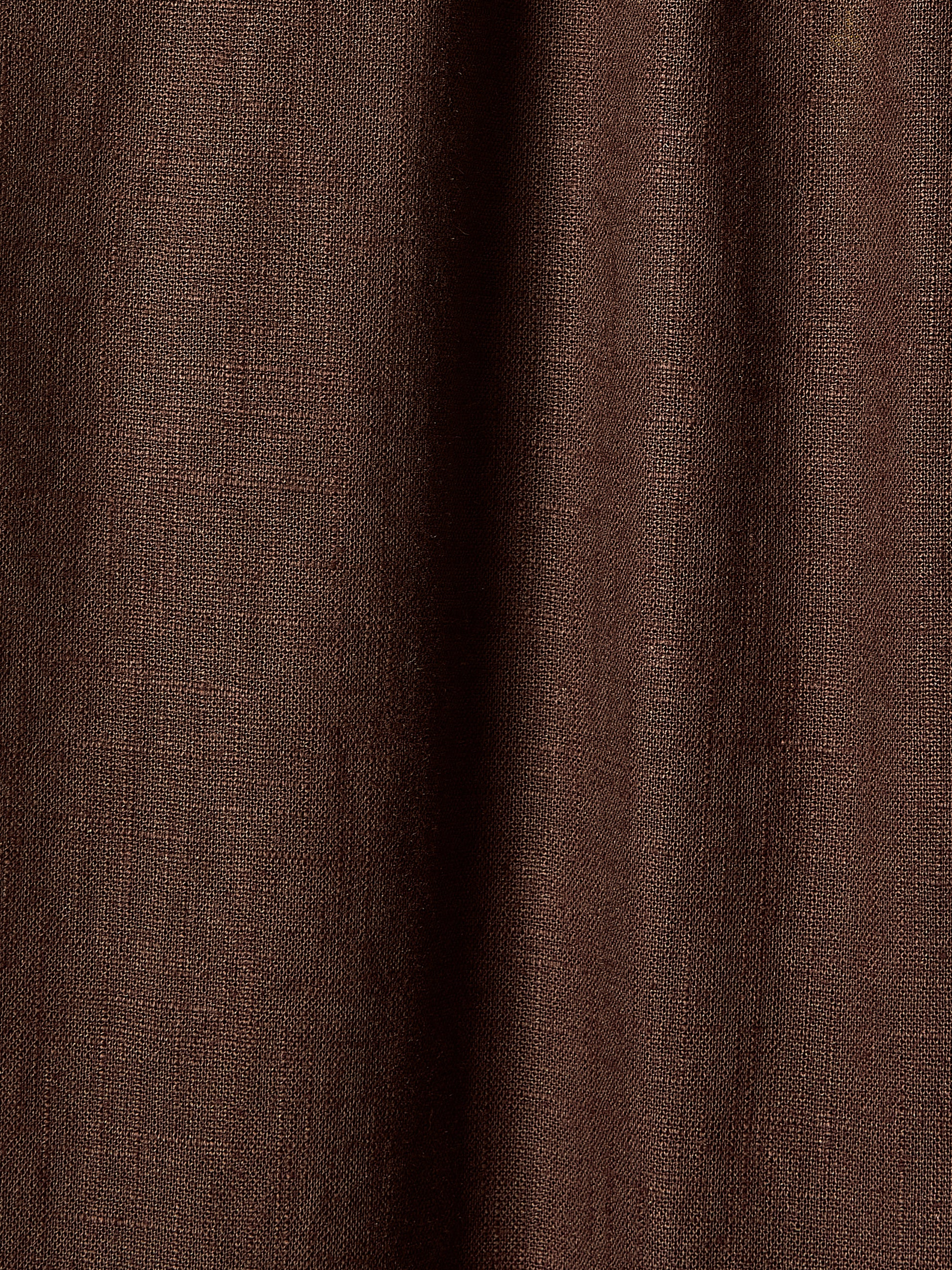 Linen Mid-Rise Tapered-Leg Jogger Pant