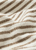 Knit Short with Stripe Pattern, Cotton Blend