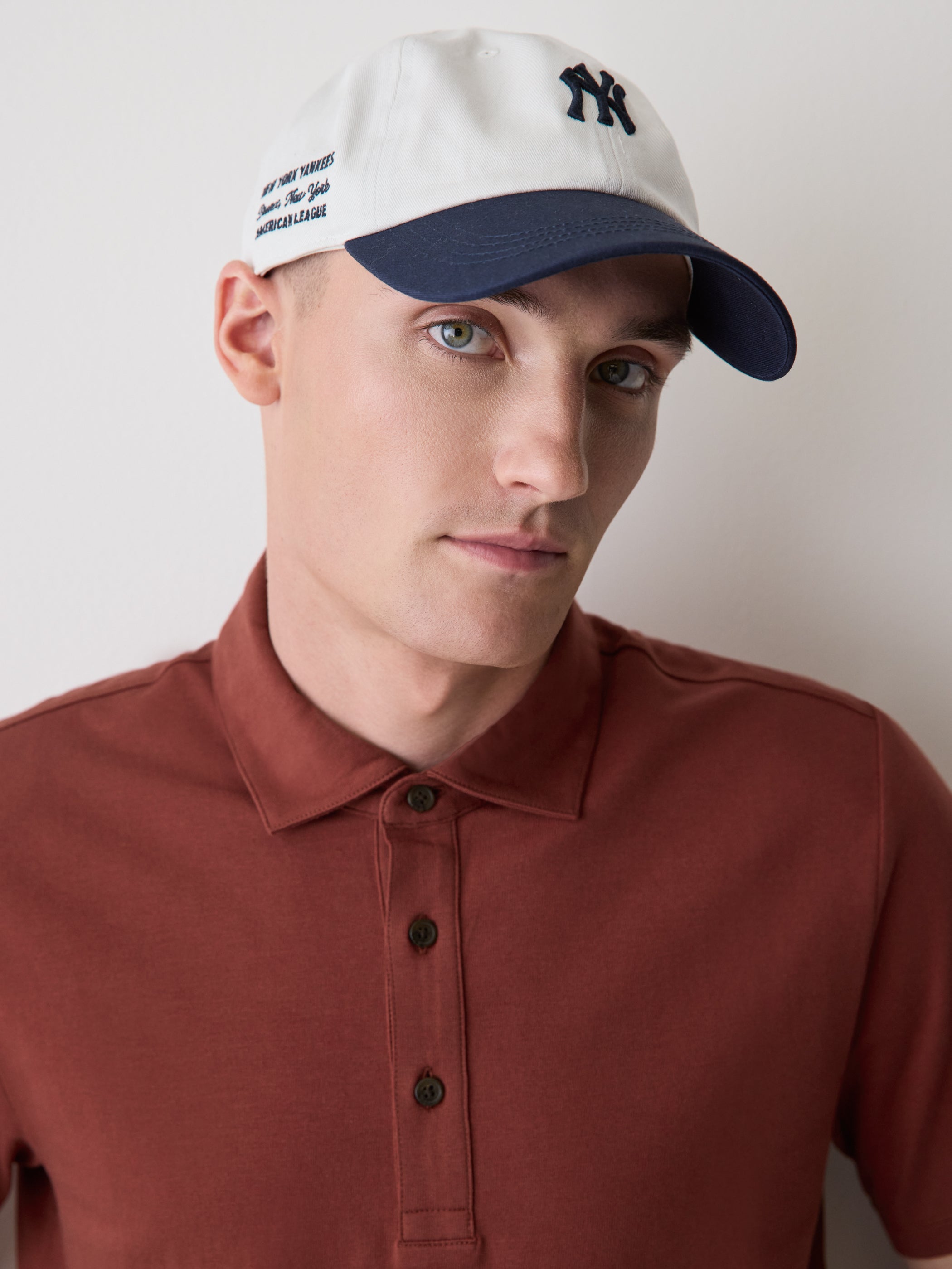 Baseball Cap Two Tone Clean Up Style
