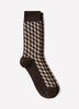 Men's Knit Socks Cotton Blend