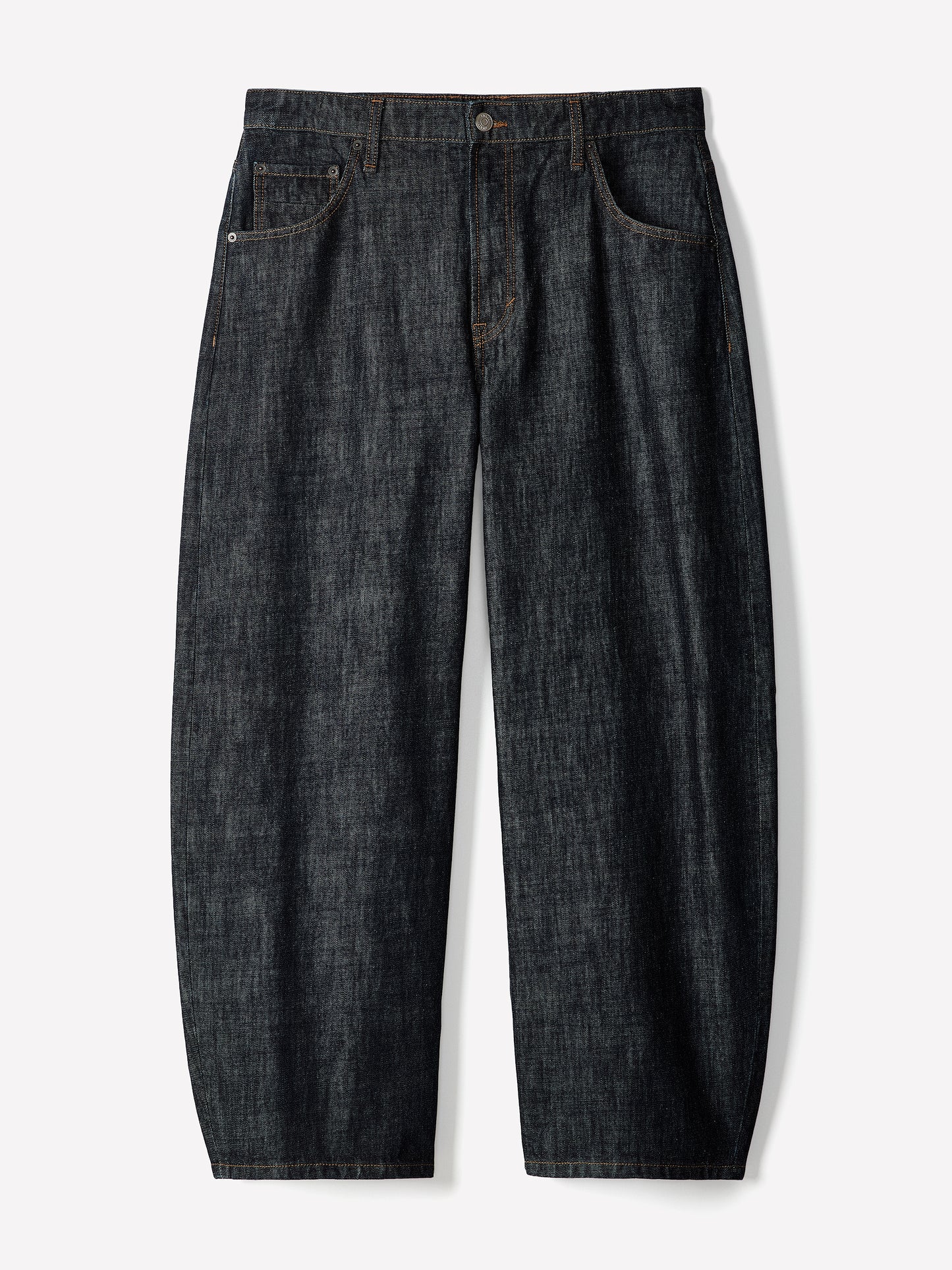 Woven Denim Barrel Fit Jeans Men 100% Cotton
