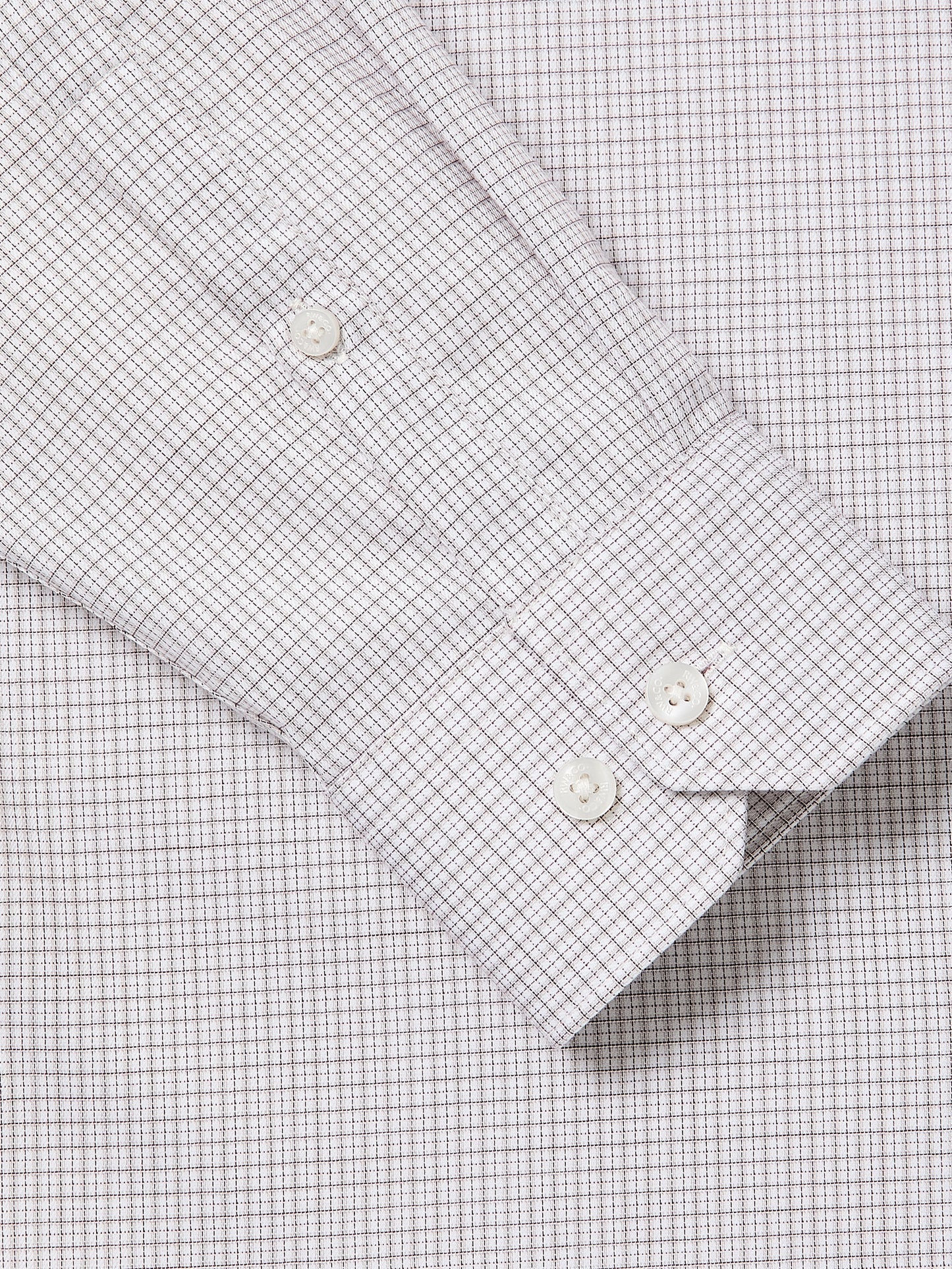 Tailored Micro Check Woven Shirt