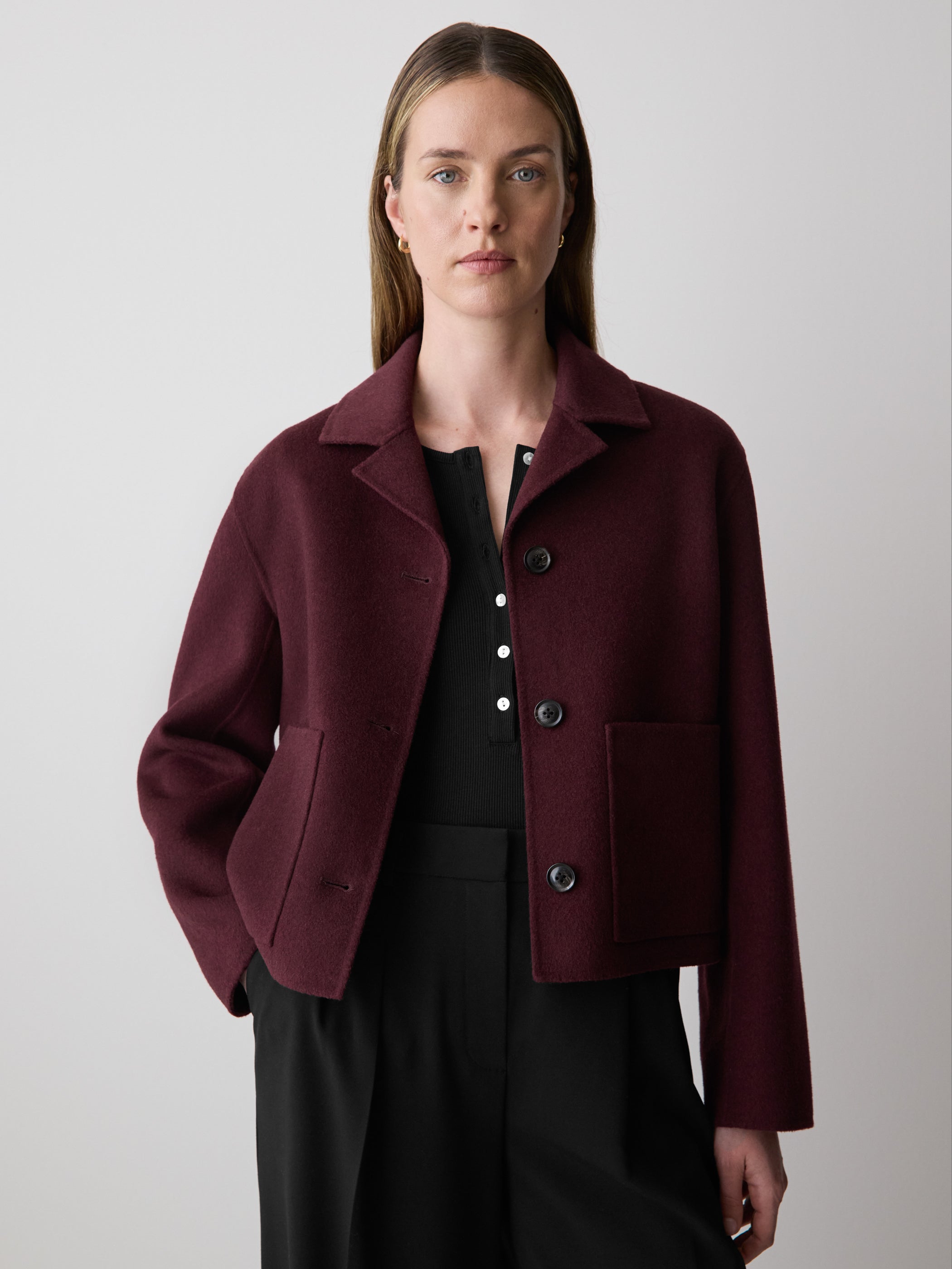 Wool-Blend Transitional Coat | RW&CO.