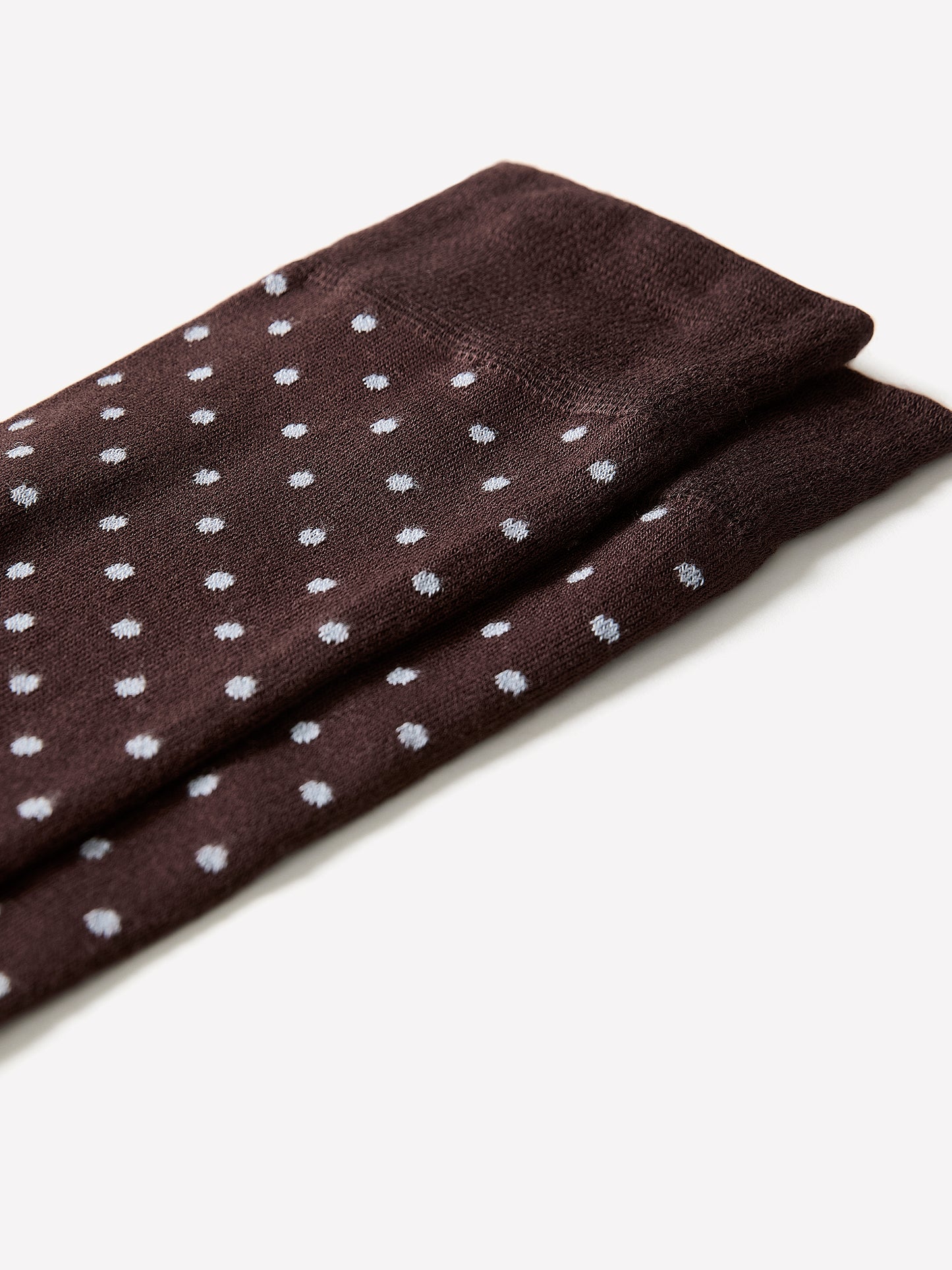 Men’s Knit Dressy Socks with Dot Pattern
