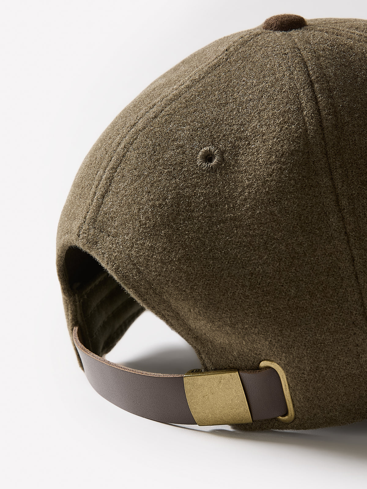 Baseball Cap Solid Two-Tone Felt
