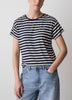 Short-Sleeve Crew-Neck Boxy Tee