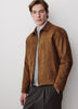 Woven Mens Jacket Faux Suede 100% Polyester