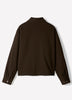 Men's Woven Jacket with Snap Closure