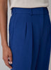 Wide Leg High Rise Woven Pant with Pleats