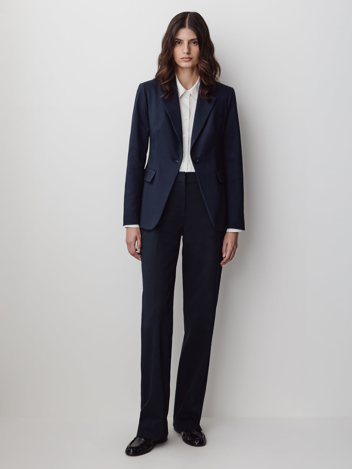 Limitless One-Button Fitted Blazer