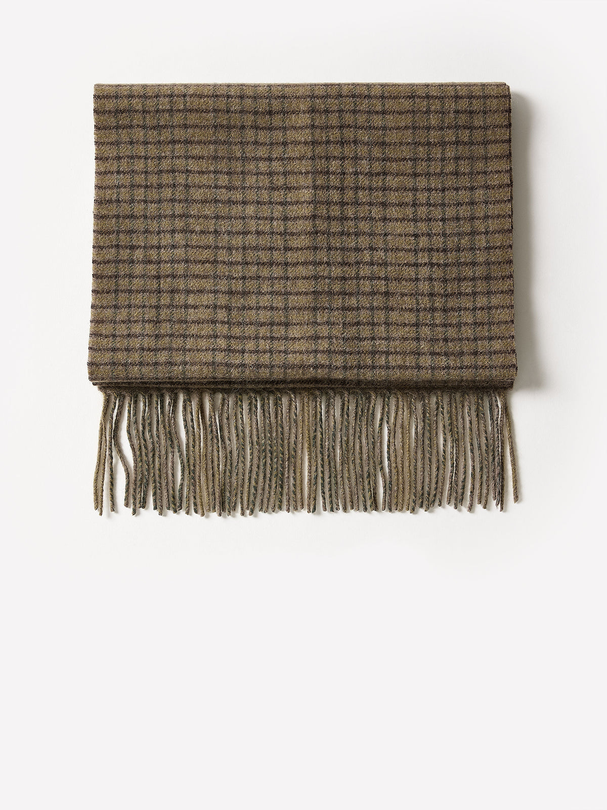 Wool Plaid Scarf