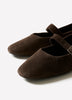Jolin Suede Ballet Flats - Vagabond