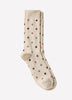 Men's Cotton Blend Colorful Dot Socks