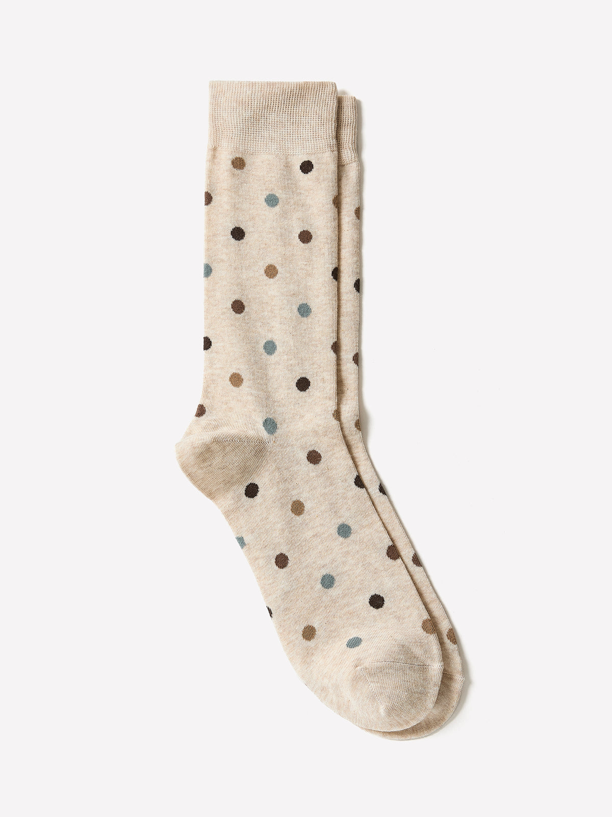 Men's Cotton Blend Colorful Dot Socks