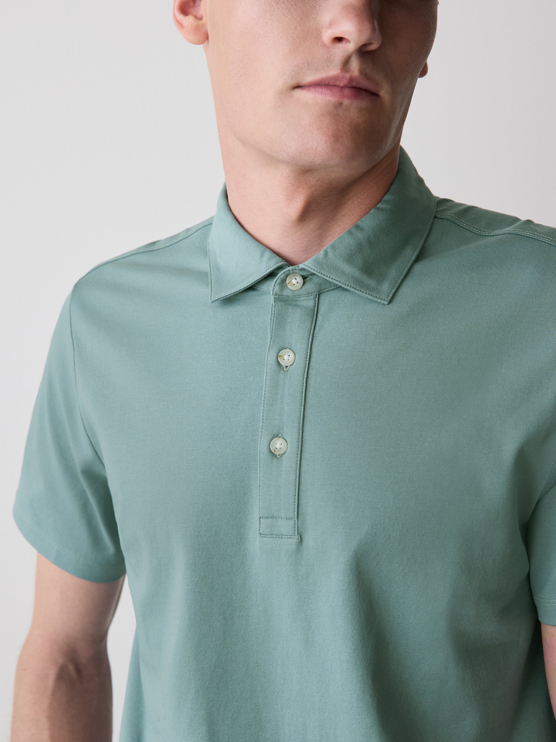 Short-Sleeve Supima (R) Cotton Polo