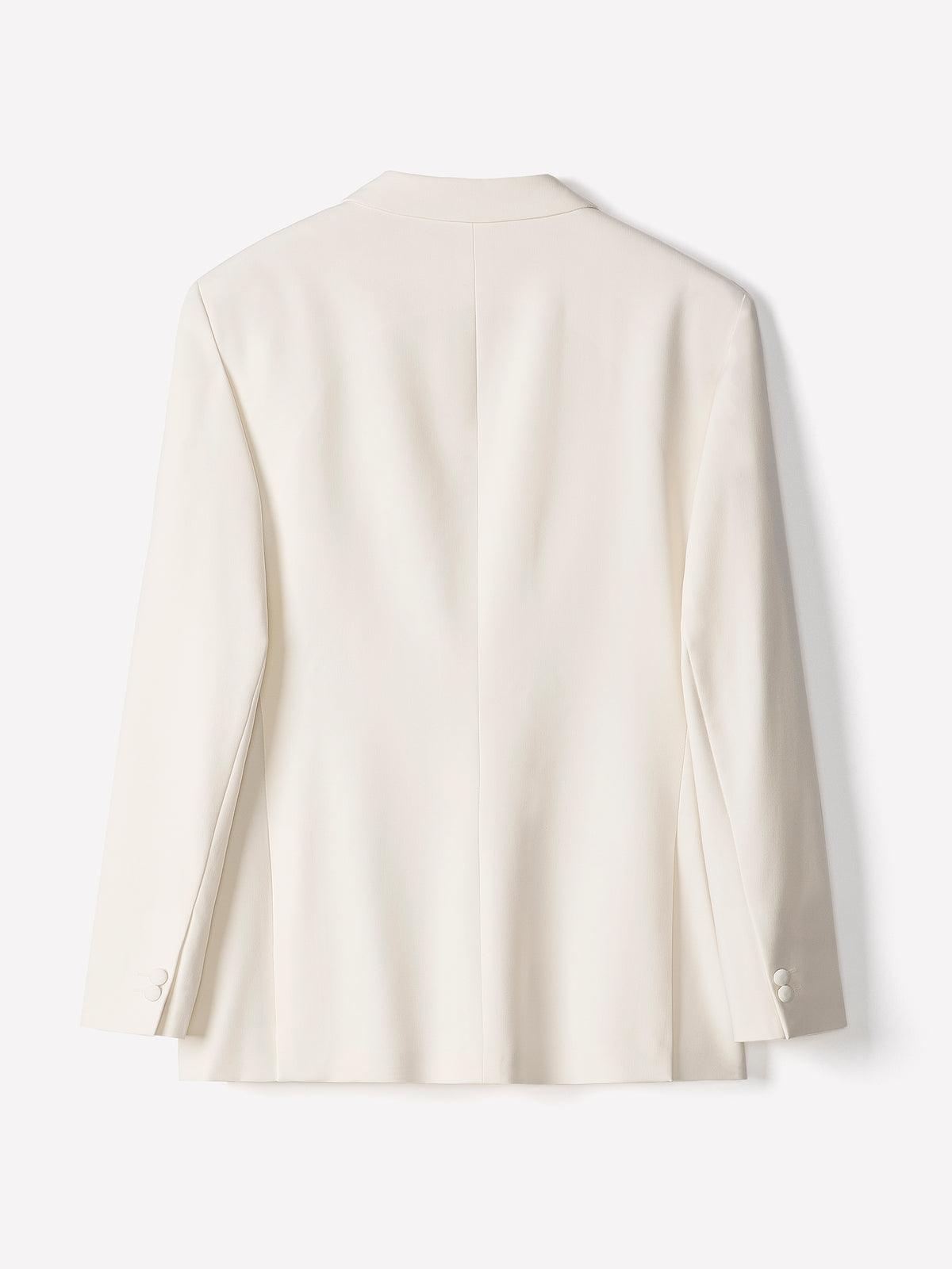 Tailored-Fit White Dinner Blazer