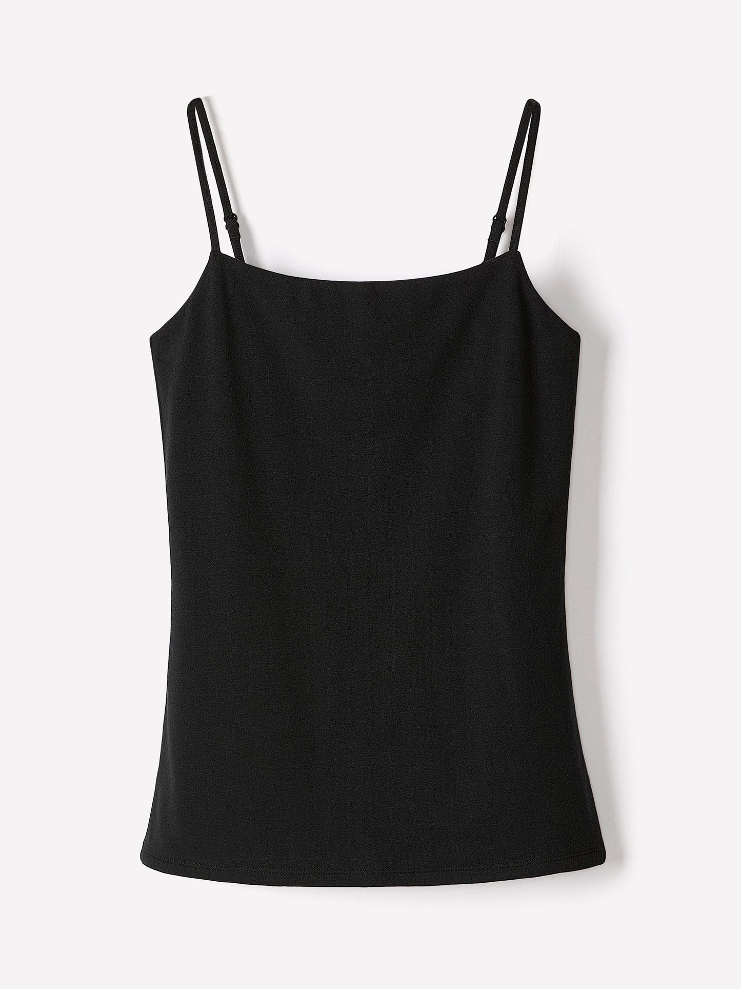 Knit Tank Top Bodycon Fit Adjustable Straps