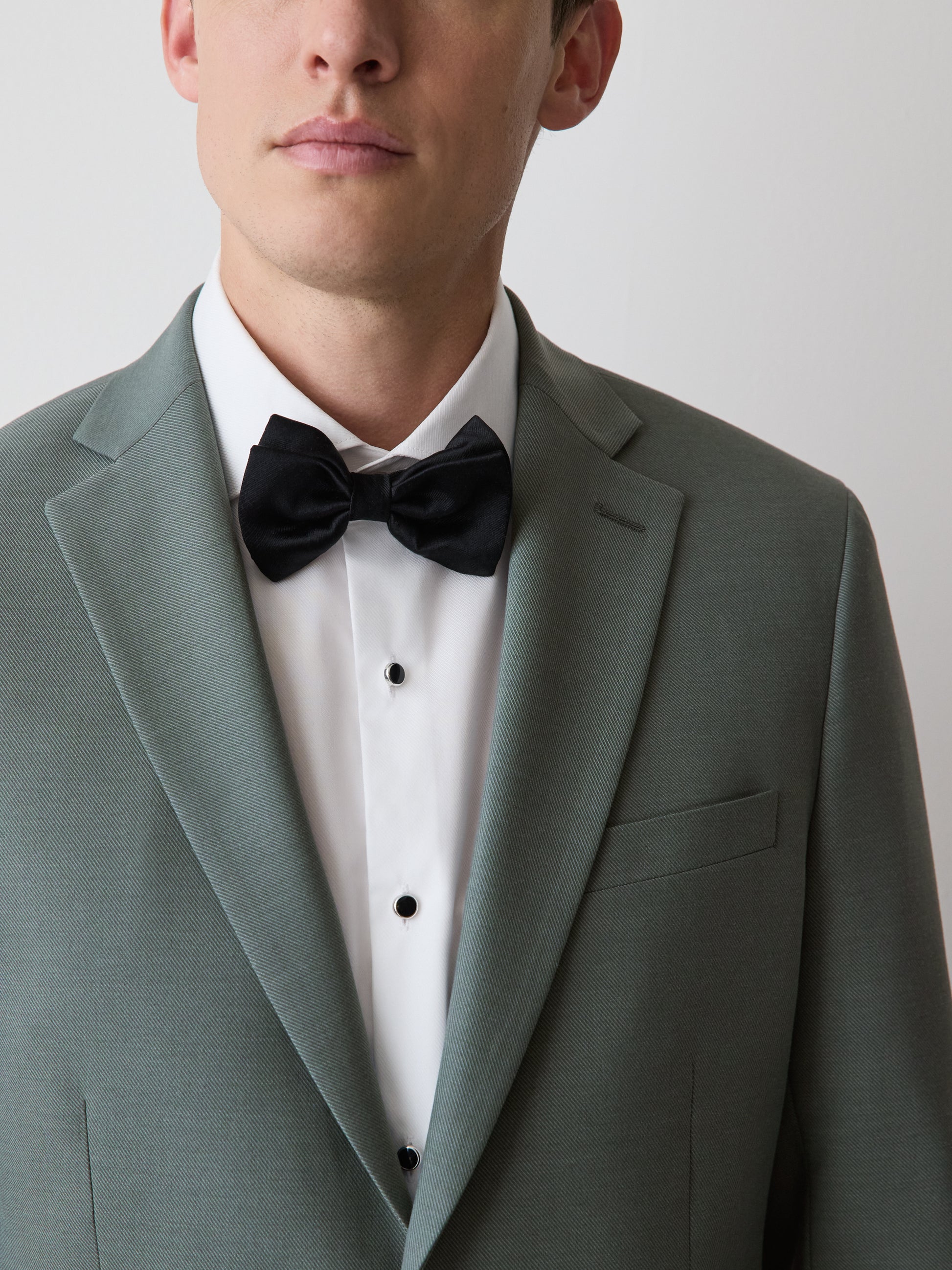 Slim-Fit Agave Suit Blazer