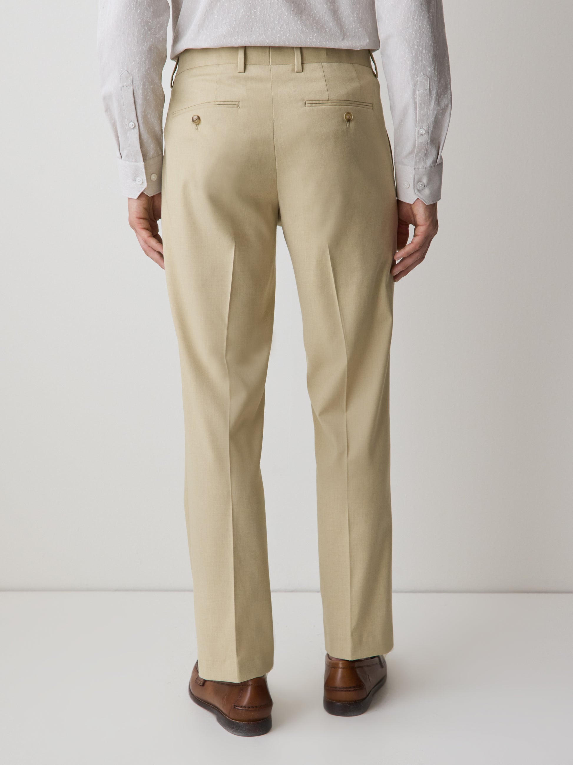 Mens Tailored Woven Pant Stretch Fabric
