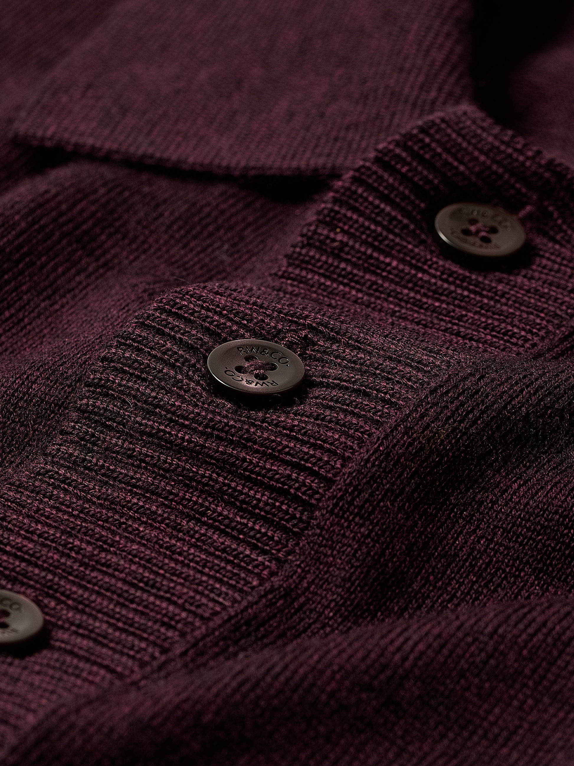 Merino Wool Polo Sweater Short Sleeve