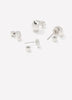Sculptural Earrings - 2 Pairs