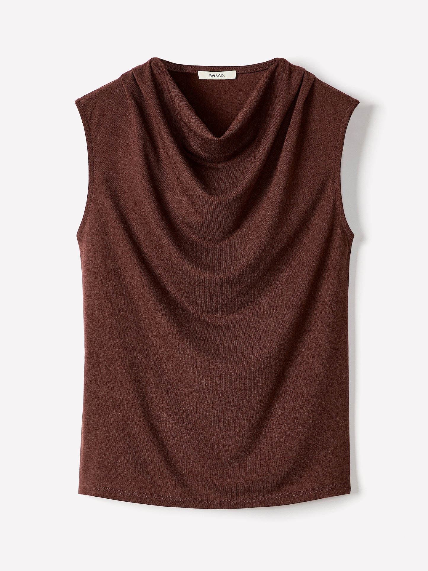 Haut Sans Manches à Col Bénitier