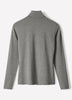 Knit Pullover Fitted Stretch Viscose Mock Neck