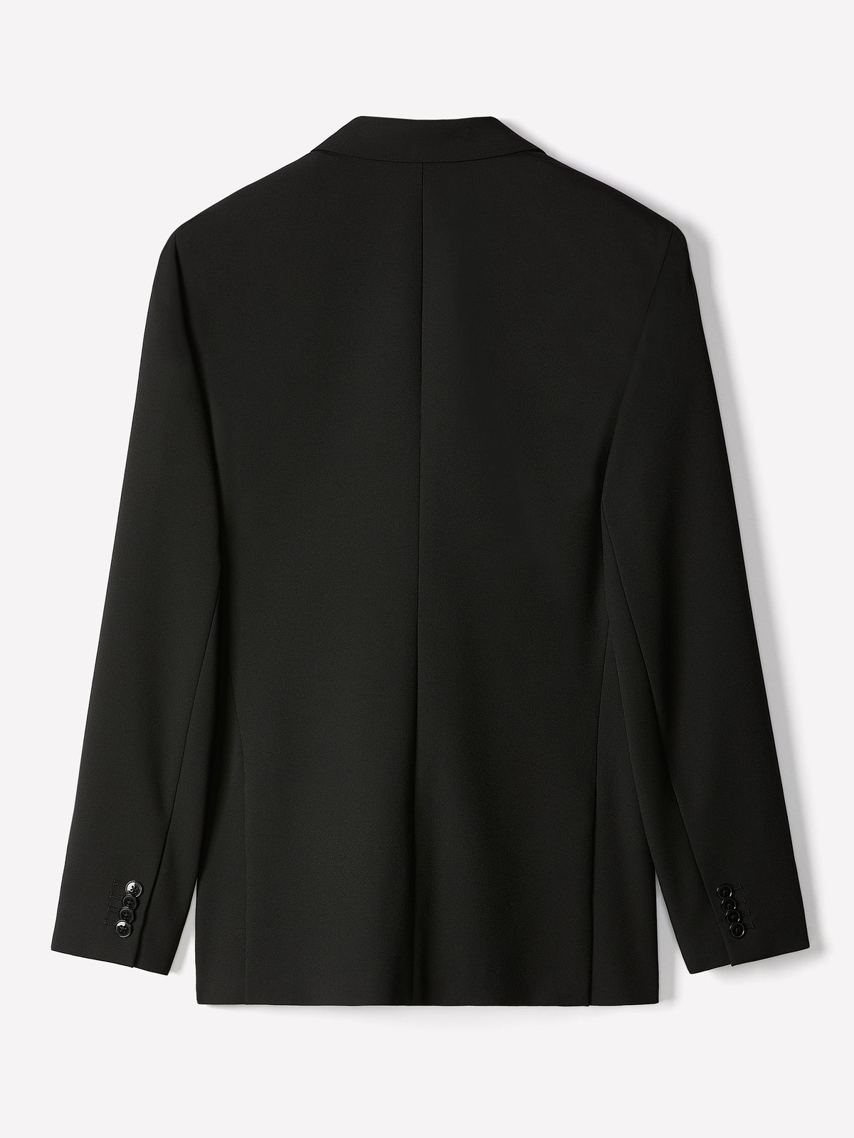 Black Slim Fit E-Tech Blazer
