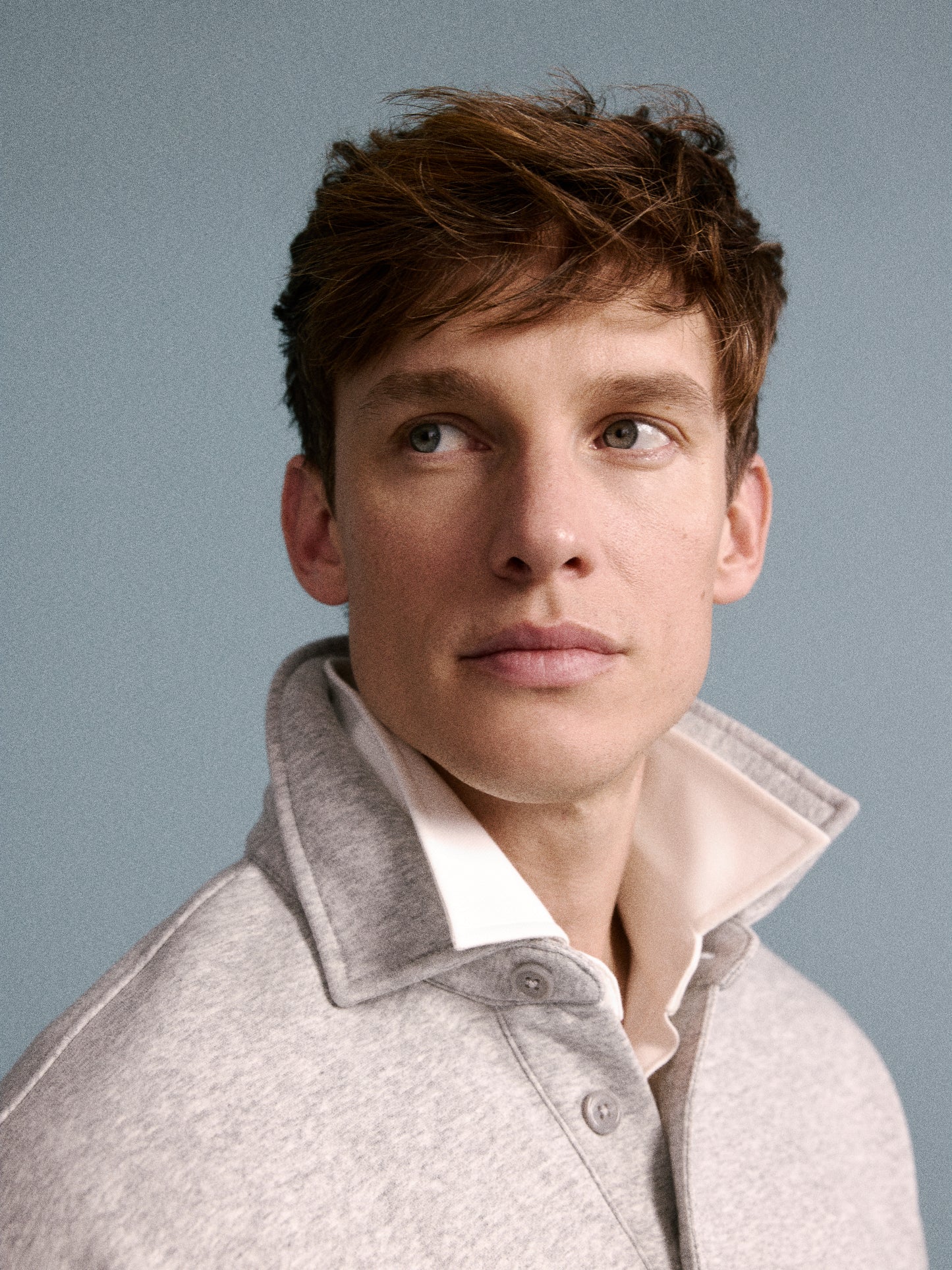 Polo en Molleton à Manches Longues