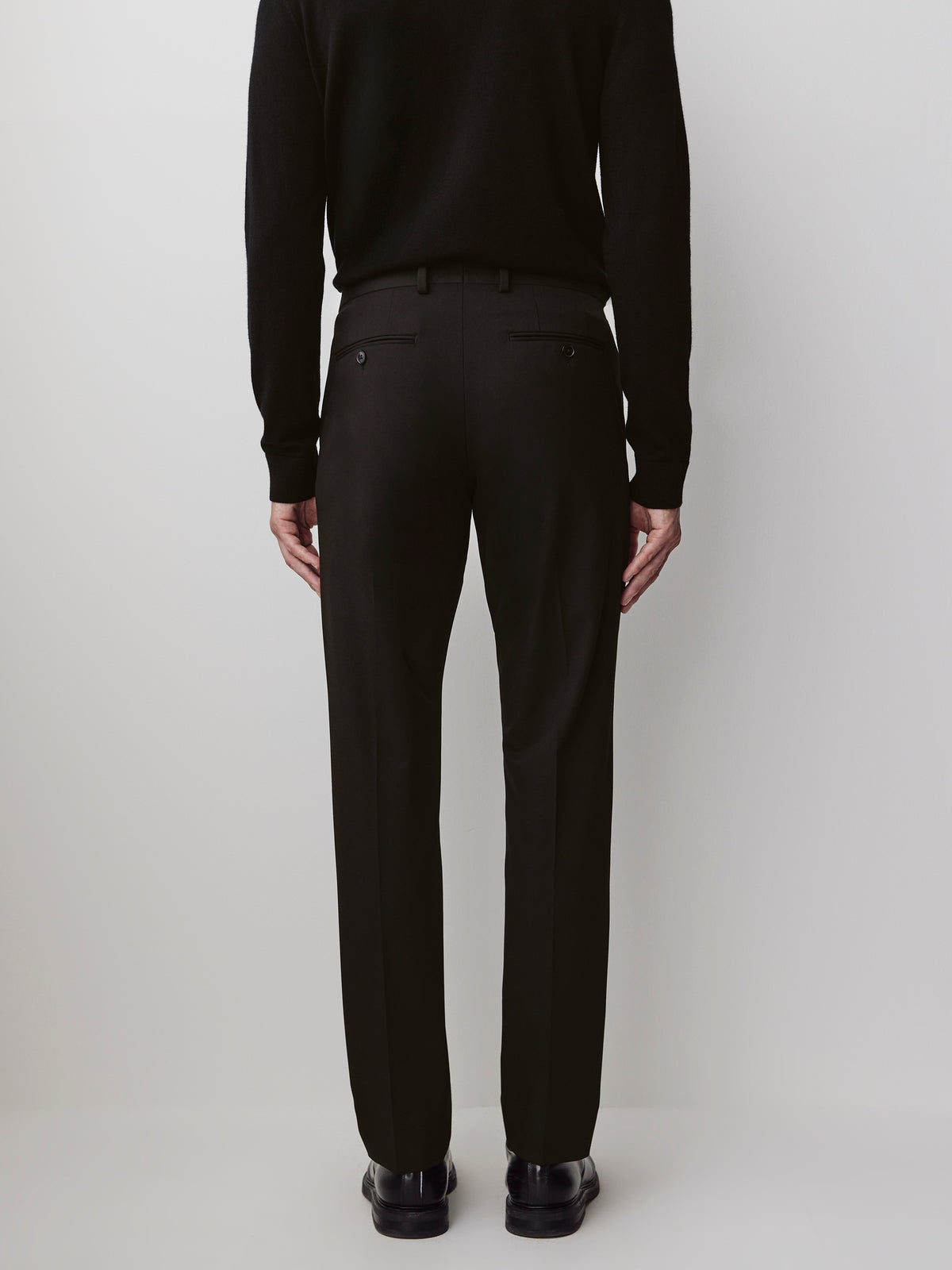 Black Slim Fit E-Tech Suit Pant